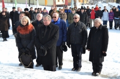 Fotografia: Pietny akt pri pamätníku padlých v 1. a 2. Svetovej vojne - 2012 