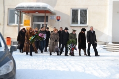 Fotografia: Pietny akt pri pamätníku padlých v 1. a 2. Svetovej vojne - 2012 