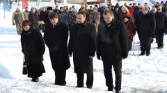 Fotografia: Pietny akt pri pamätníku padlých v 1. a 2. Svetovej vojne - 2012 