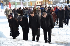 Fotografia: Pietny akt pri pamätníku padlých v 1. a 2. Svetovej vojne - 2012 