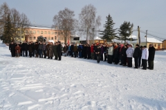 Fotografia: Pietny akt pri pamätníku padlých v 1. a 2. Svetovej vojne - 2012 