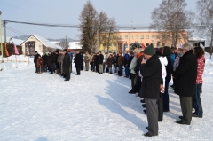 Fotografia: Pietny akt pri pamätníku padlých v 1. a 2. Svetovej vojne - 2012 
