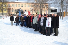 Fotografia: Pietny akt pri pamätníku padlých v 1. a 2. Svetovej vojne - 2012 