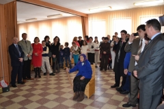 Fotografia: Slávnostný zápis pri príležitosti životného jubilea 100 rokov - 2013