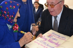 Fotografia: Slávnostný zápis pri príležitosti životného jubilea 100 rokov - 2013