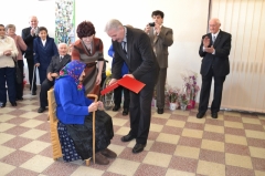 Fotografia: Slávnostný zápis pri príležitosti životného jubilea 100 rokov - 2013