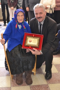Fotografia: Slávnostný zápis pri príležitosti životného jubilea 100 rokov - 2013