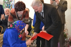 Fotografia: Slávnostný zápis pri príležitosti životného jubilea 100 rokov - 2013