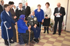 Fotografia: Slávnostný zápis pri príležitosti životného jubilea 100 rokov - 2013
