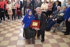 Fotografia: Slávnostný zápis pri príležitosti životného jubilea 100 rokov - 2013