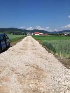 VÝSTAVBA CYKLOTRASY  V KAMIENKE – fotografia 17